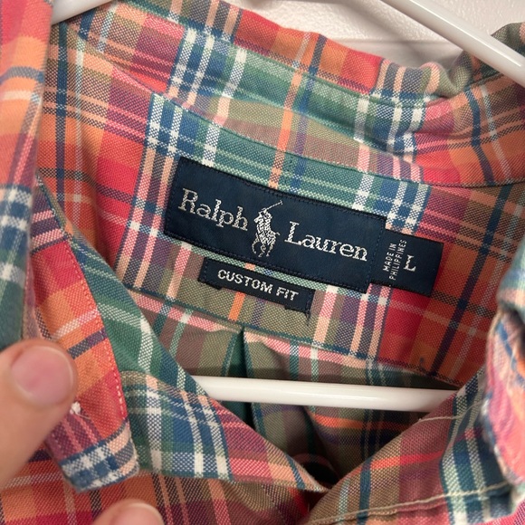 Polo Ralph Lauren Button Up Size L - Picture 2 of 2